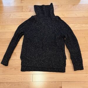 Madewell Charcoal Turtleneck Sweater